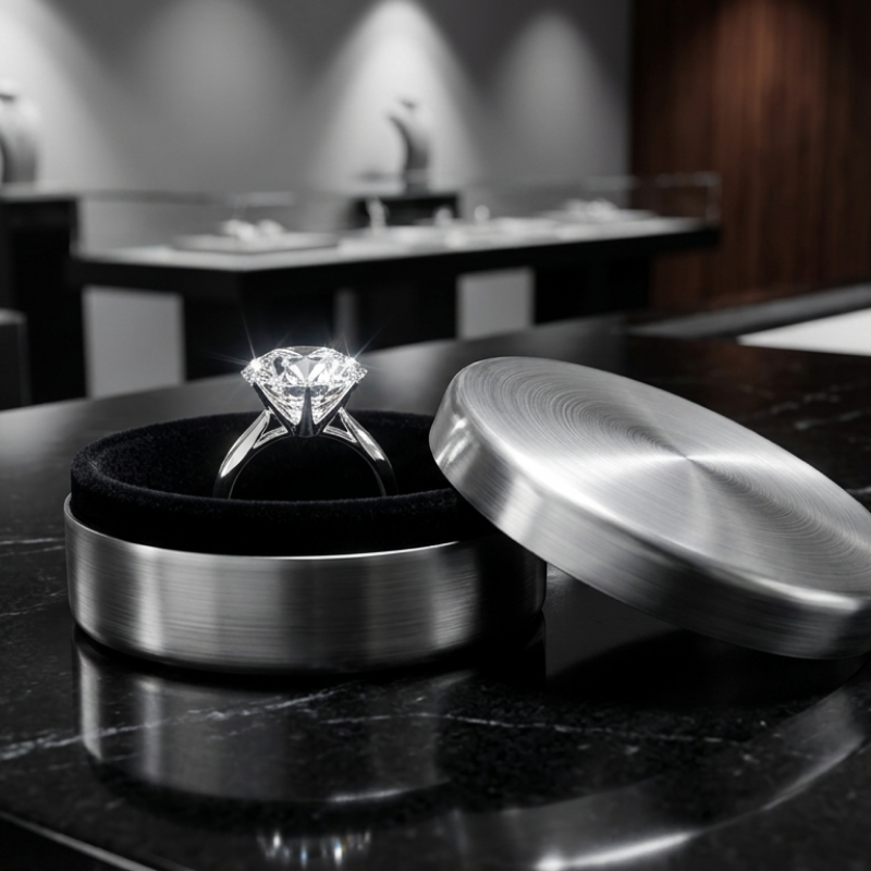 Metal Jewelry Box for Luxury Brands