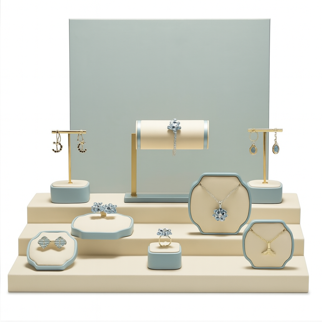This article introduces the core principles of window color matching, focusing on the jewelry color, display theme, and surroundings, to create a sense of luxury and an artistic atmosphere.