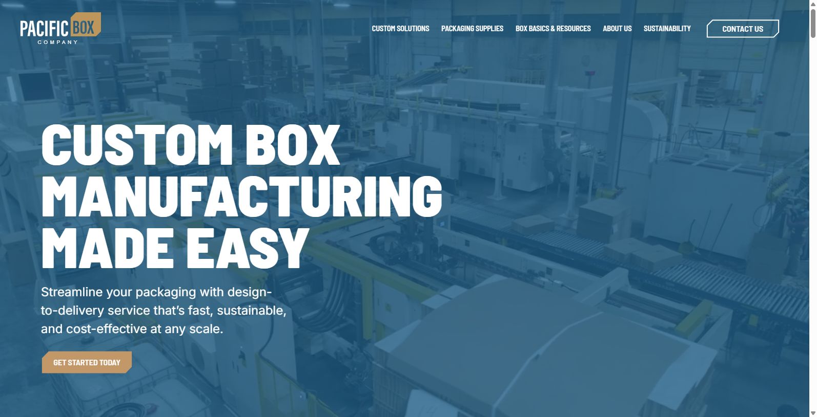 Pacific Box Company, founded in 1971, is situated on 4101 S 56th St Tacoma, WA 98409. As a top paper box manufacturer they have also been a Pacific northwest box company for leader decades.