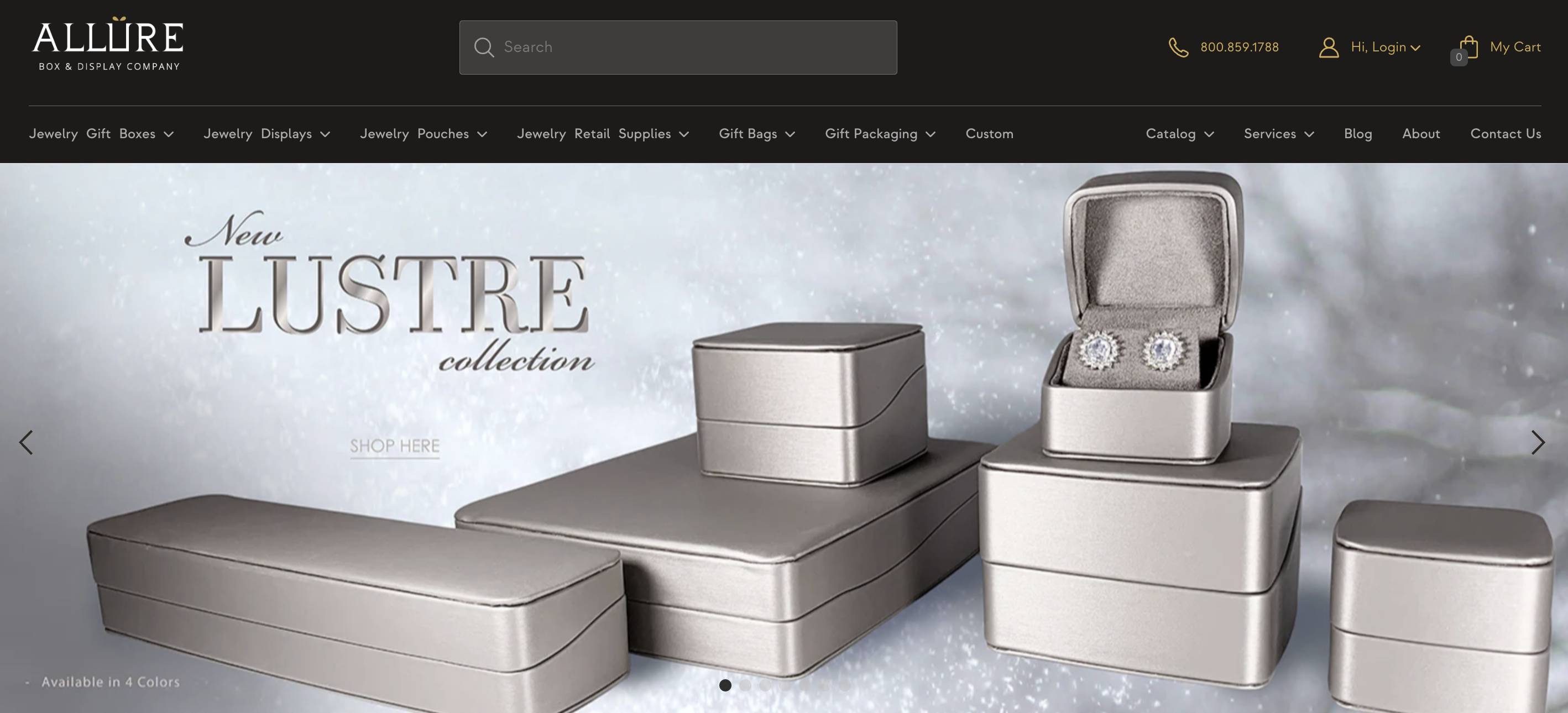 6.Allure Pack - Gift Packaging Supplier Paper Jewelry Box.