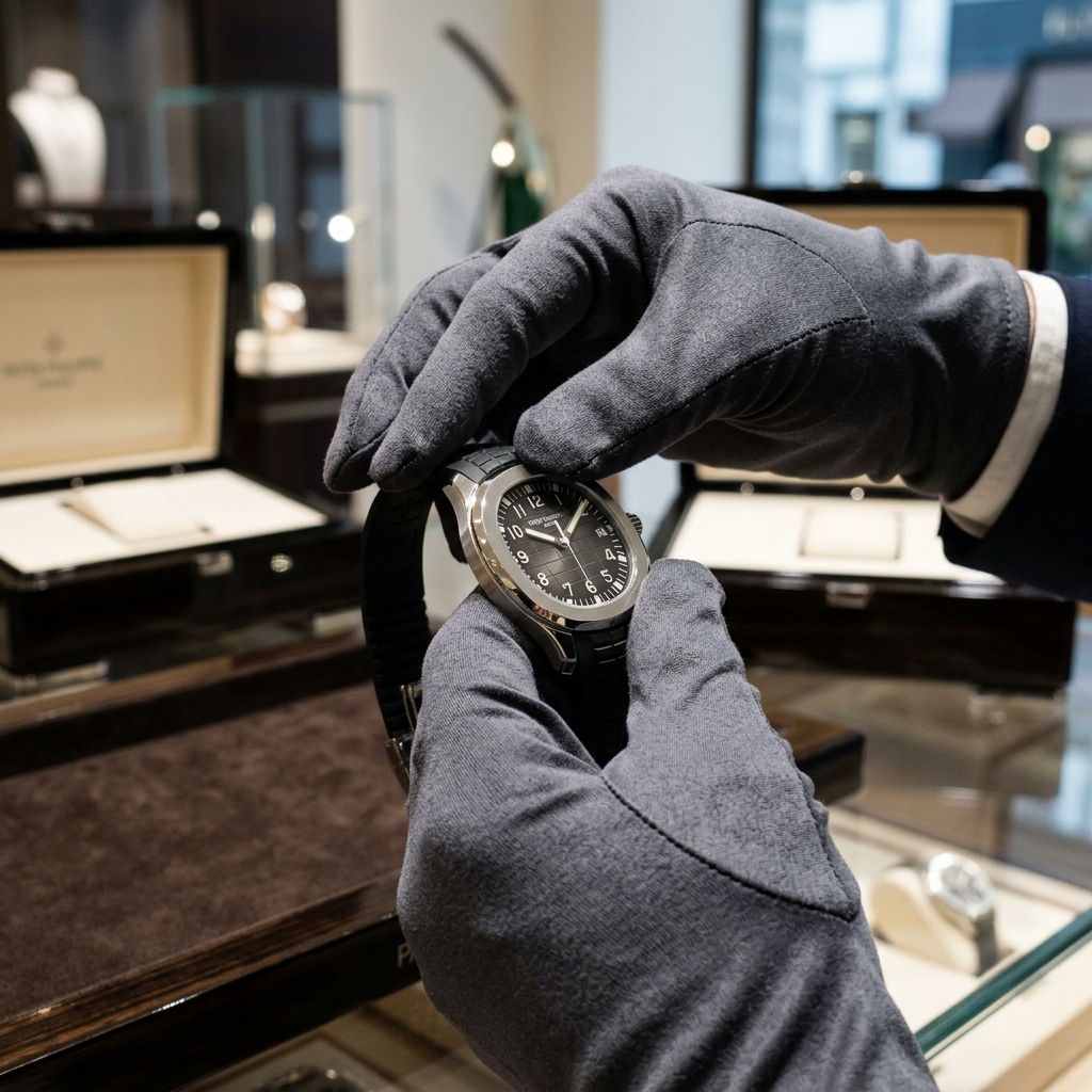 Jewelry Gloves -Luxury Watch Presentation