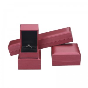Pu leather jewelry box