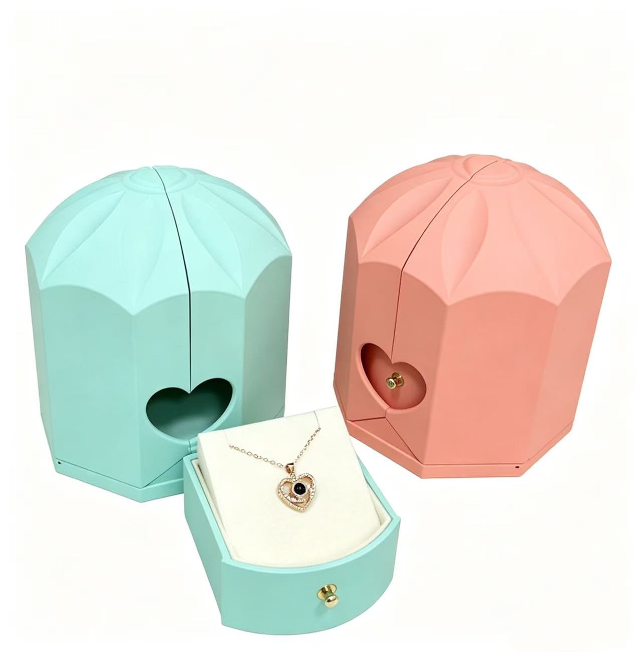 Custom Flower Box Jewelry Packaging for Brands