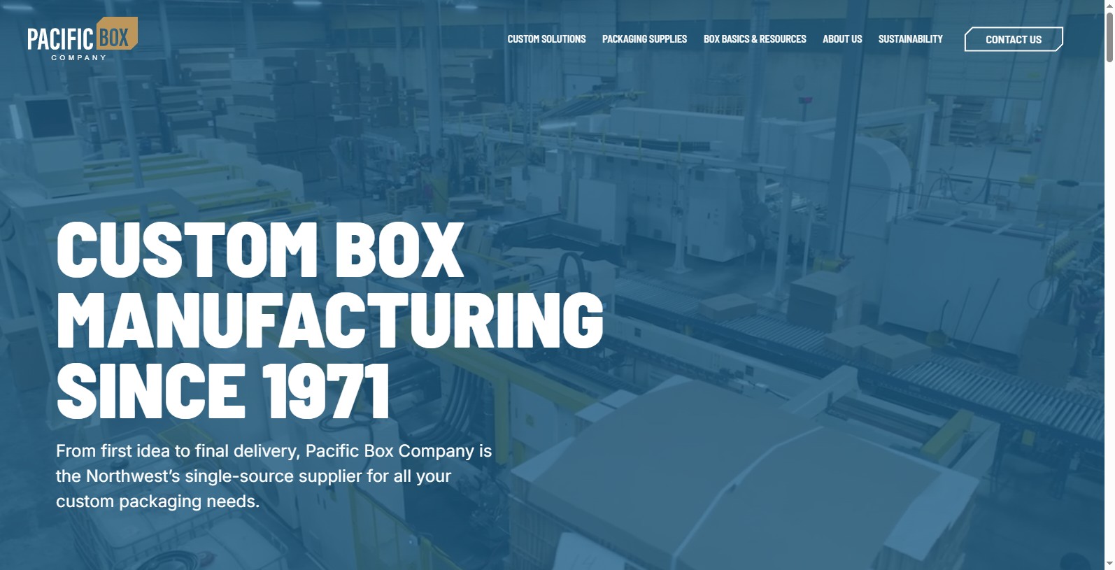 Pacific Box Company is a custom boxmanufacturing located in Cerritos, Ca, right in the hub of Los Angeles County.