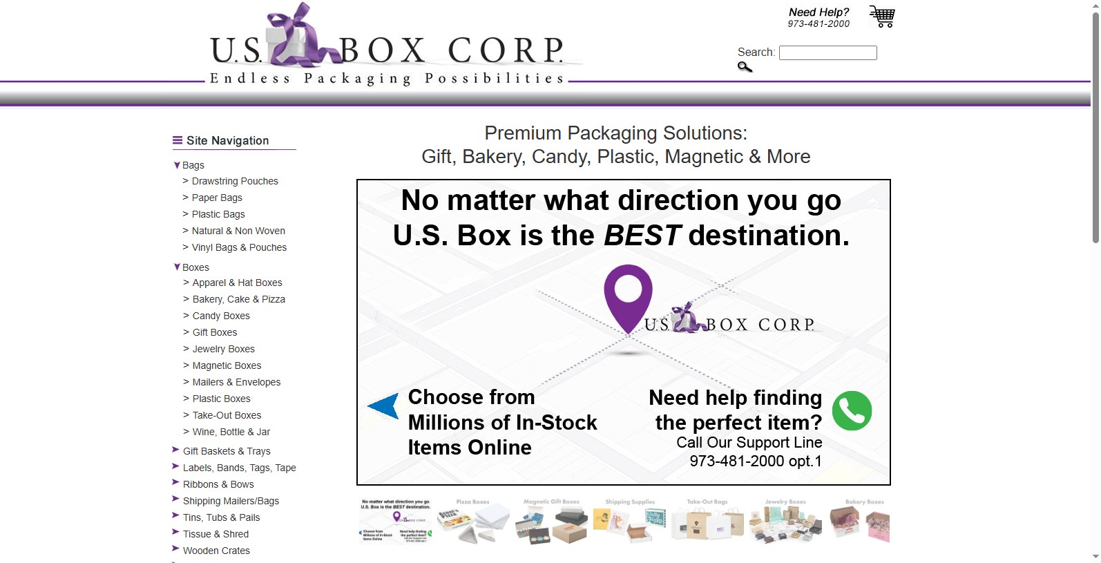 U.S. Box Corp. –Your Complete Packaging Solution U.S. Box Corporation is a premiere source for custom boxes, and we make any size box.