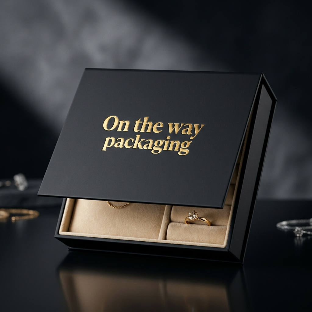 Premium luxury jewelry packaging box