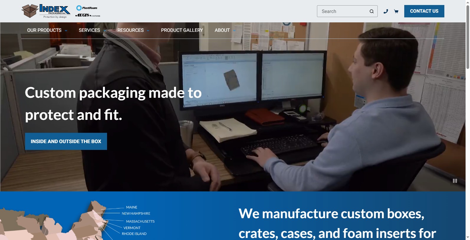 Index Packaging is a U.S. manufacturer in Milton, NH. Formed in 1968, the company has five decades of experience delivering foam and corrugated packaging solutions to customers in the aerospace, electronics, medical and industrial markets.