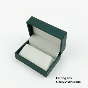 wholesale Green leatherette paper box from China