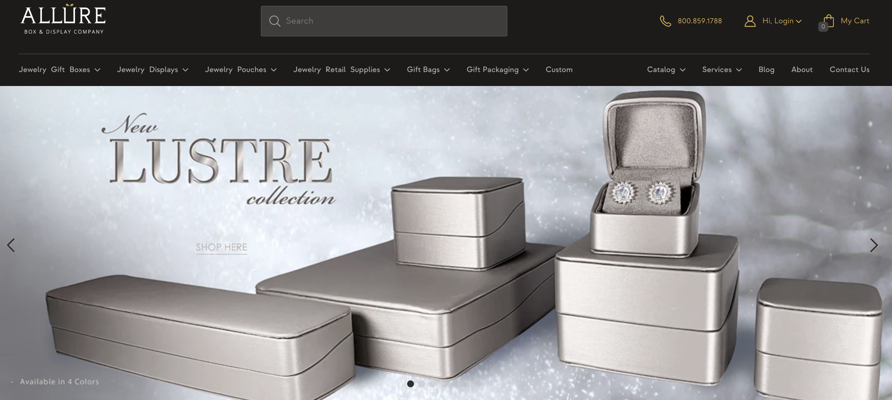 AllurePack – Stylish Packaging with Branding Focus