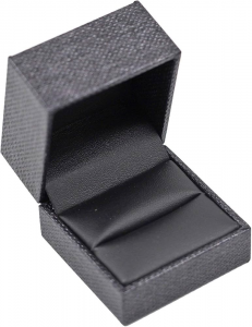 Close-up of premium leather and velvet lining in luxury jewelry box