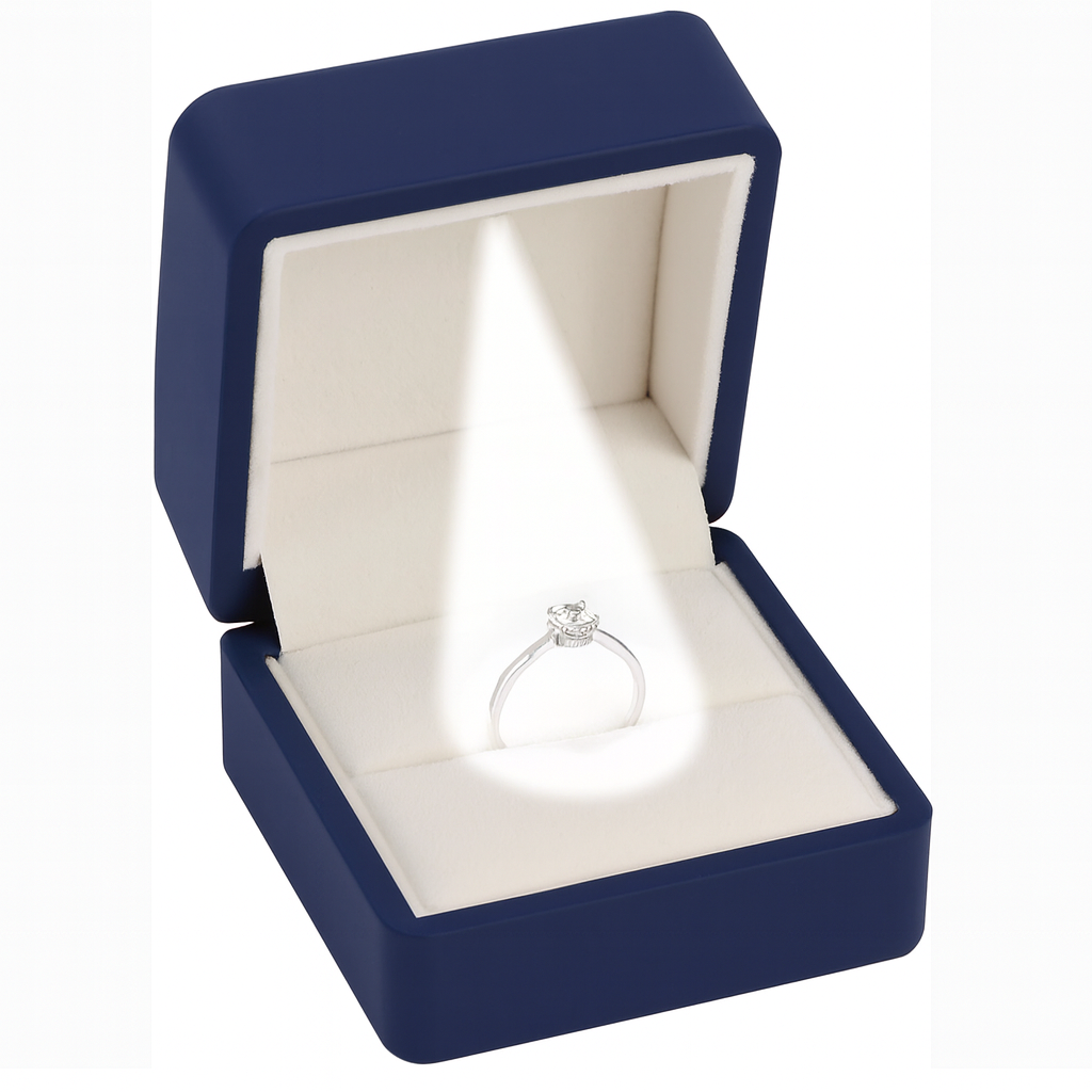 In the retail and gift markets, ring boxes often carry a significant sense of ritual. Through wholesale LED light jewelry box channels