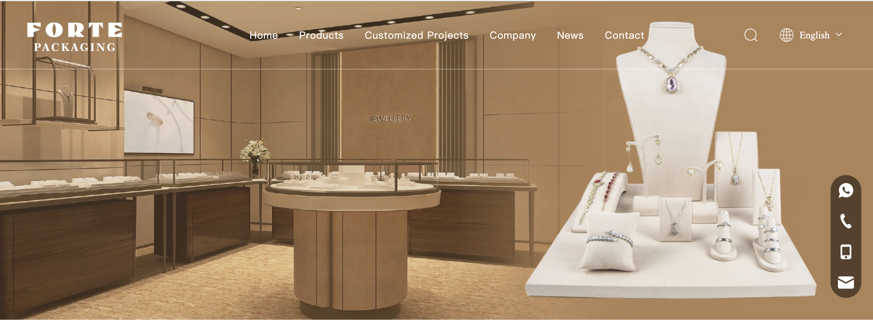 FORTE Packaging – Stylish Leather Jewelry Box Supplier