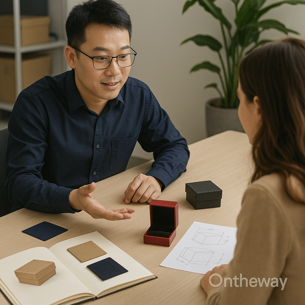 Factory Customization Process for Jewelry Gift Boxes