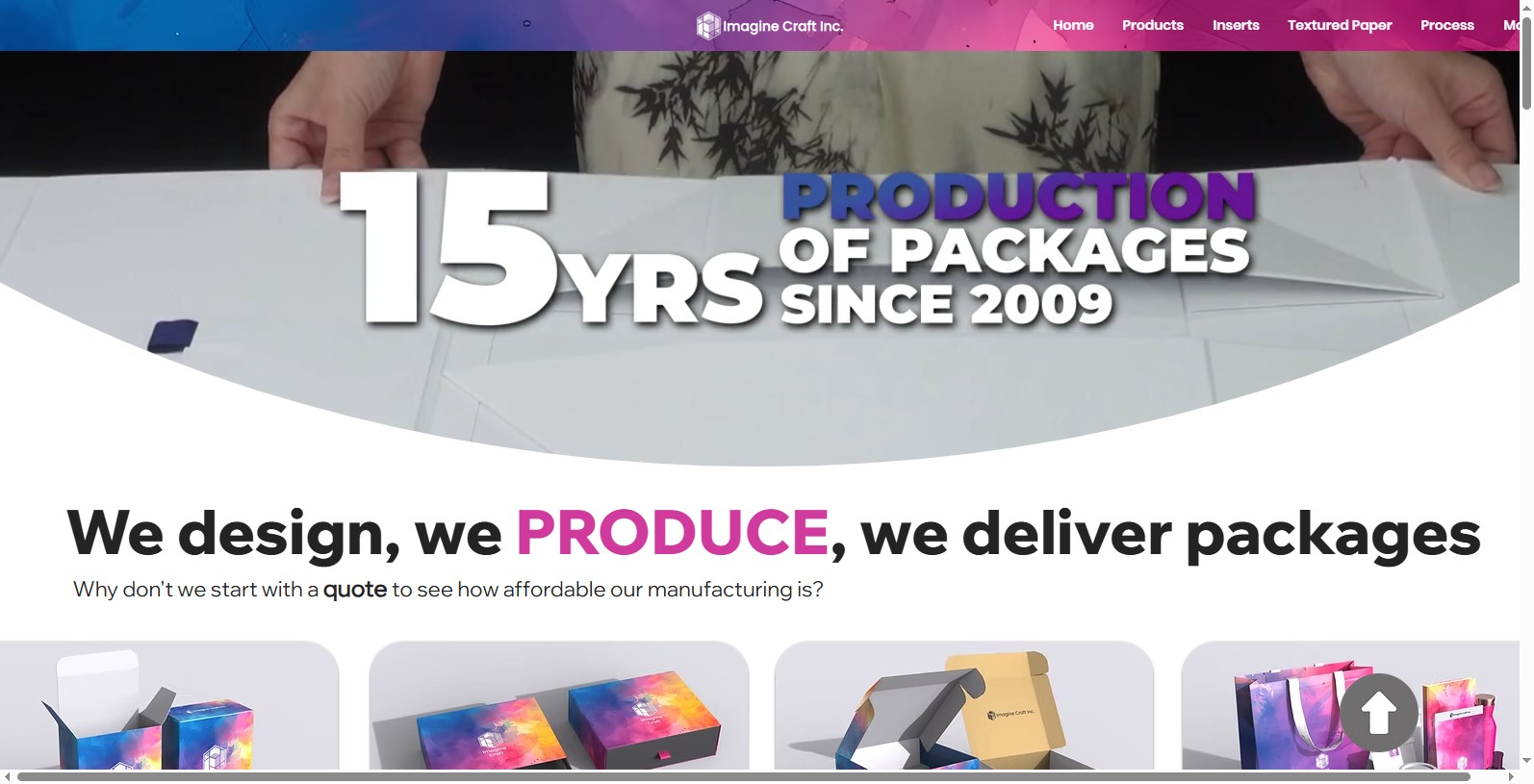 Imagine Craft is a packaging company located in Shenzhen, China specializing in complete custom packaging management. Established in 2007, the company combines creative design with in-house printing and box manufacturing