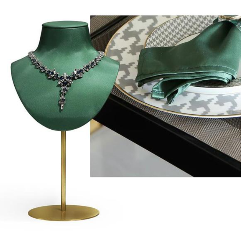 Jewelry Necklace Leather Display Factories Handcrafted Elegance  Custom Leather Showcases Direct from Manufacturer (12)
