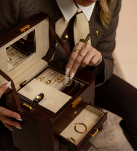 Leather jewelry boxes supplier