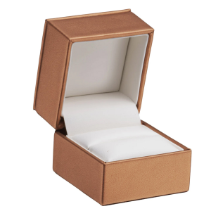 Luxury leather jewelry boxes used for premium brand