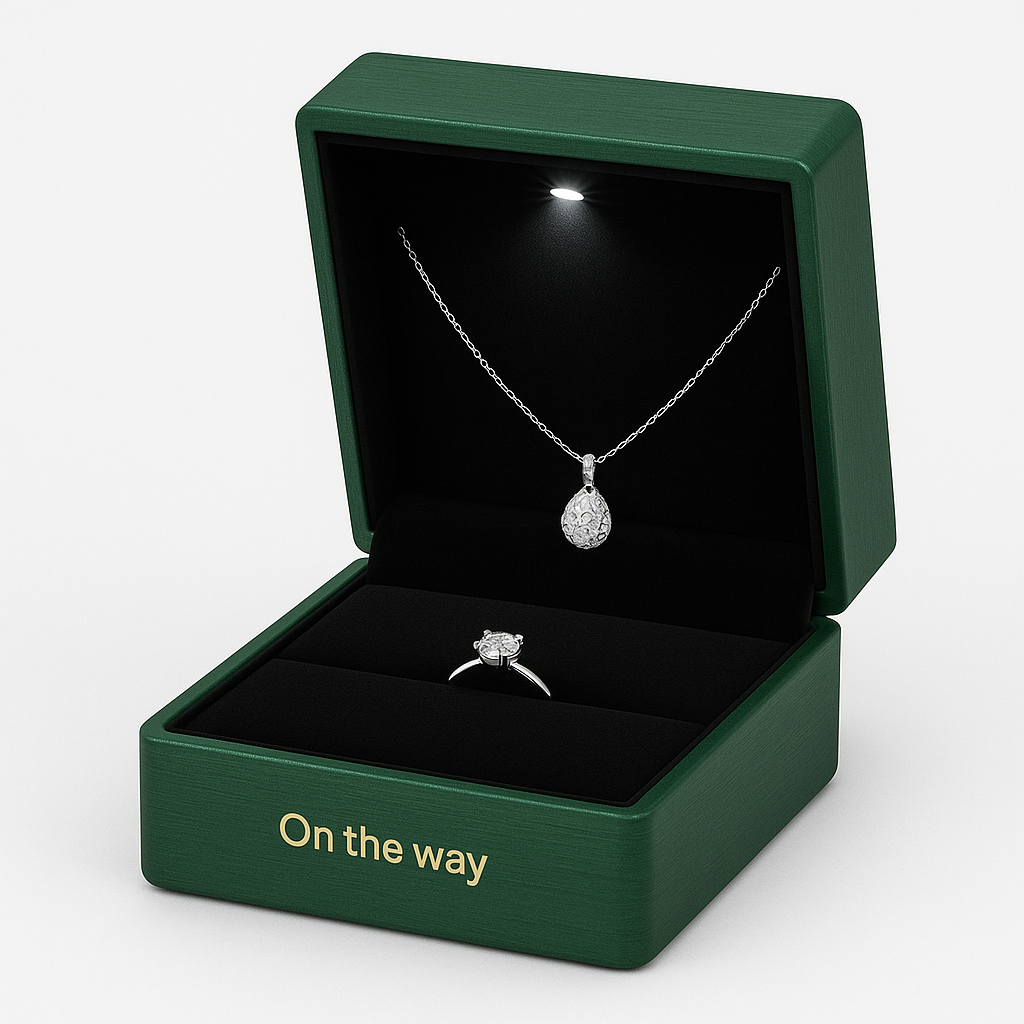 Market advantages of LED light jewelry box wholesale