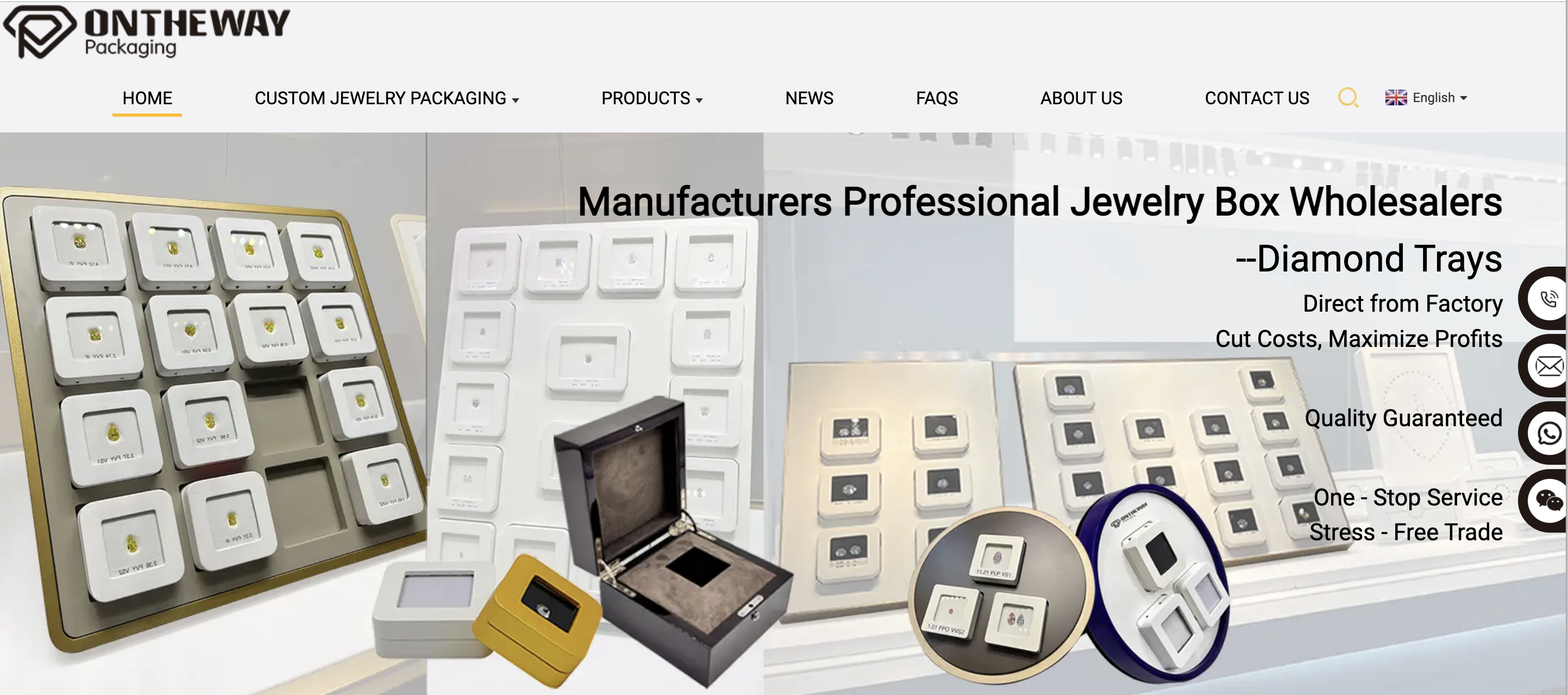 Ontheway Packaging – Premier Leather Jewelry Box Manufacturer