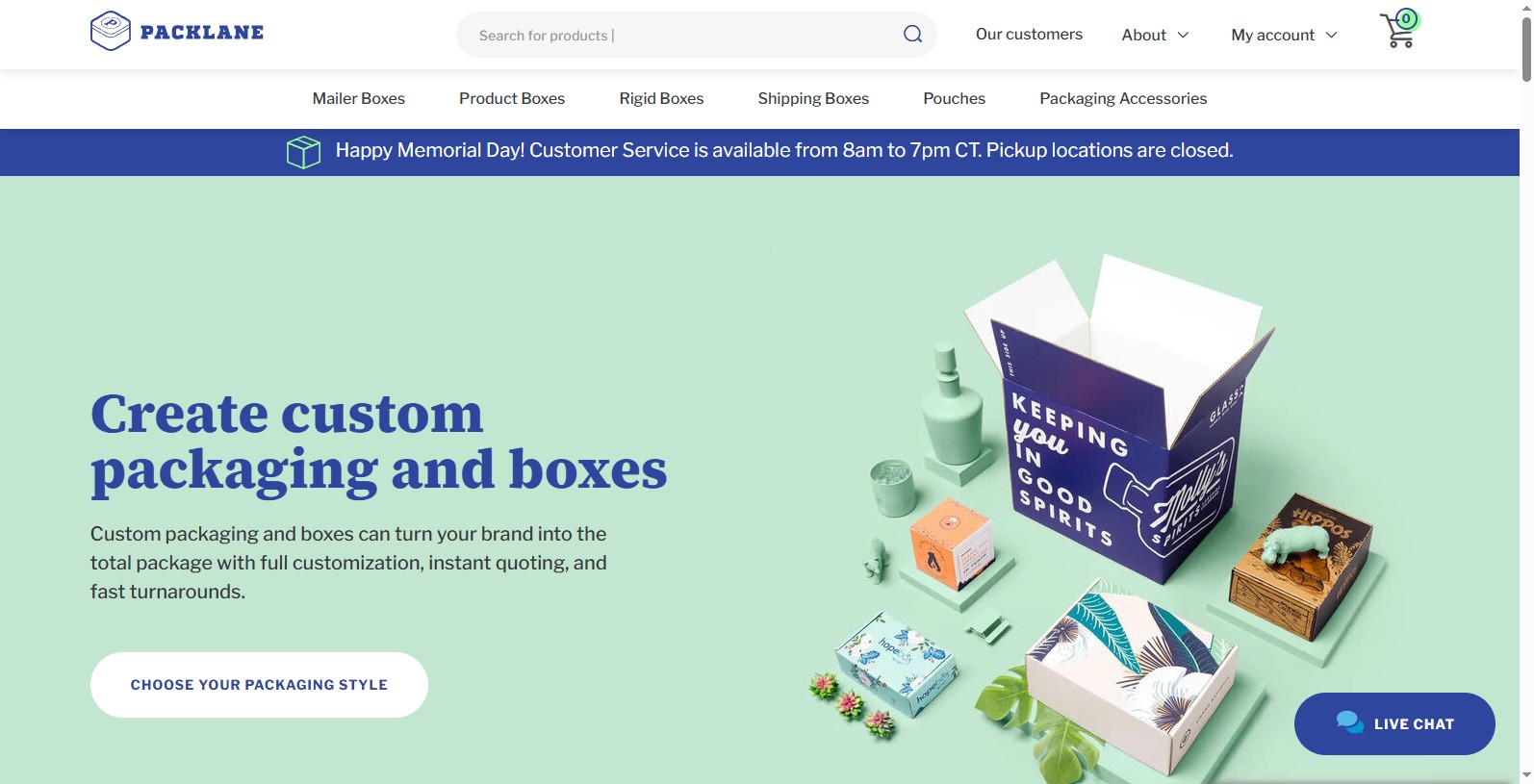 About Packlane.Packlane is a packaging technology company based in California that enables brand expression with real-time design tools and on-demand custom boxes. It helps businesses of all sizes