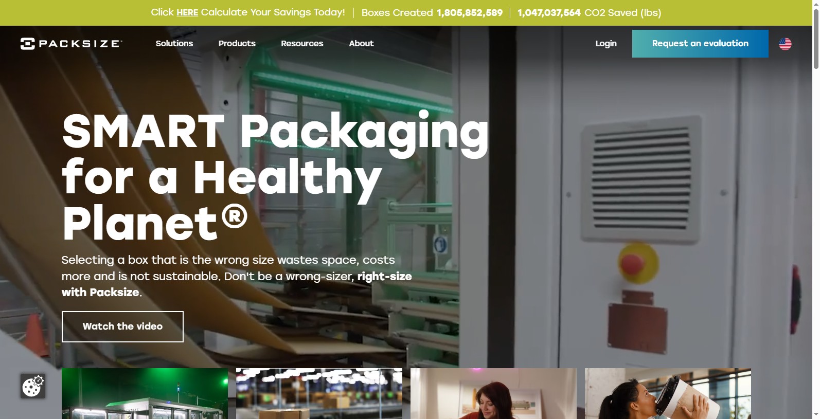 Salt Lake City, Utah-based Packsize is an on-demand packaging technology and services provider. It changes the way businesses think about packaging by providing software-integrated machines that create right-sized boxes on demand.