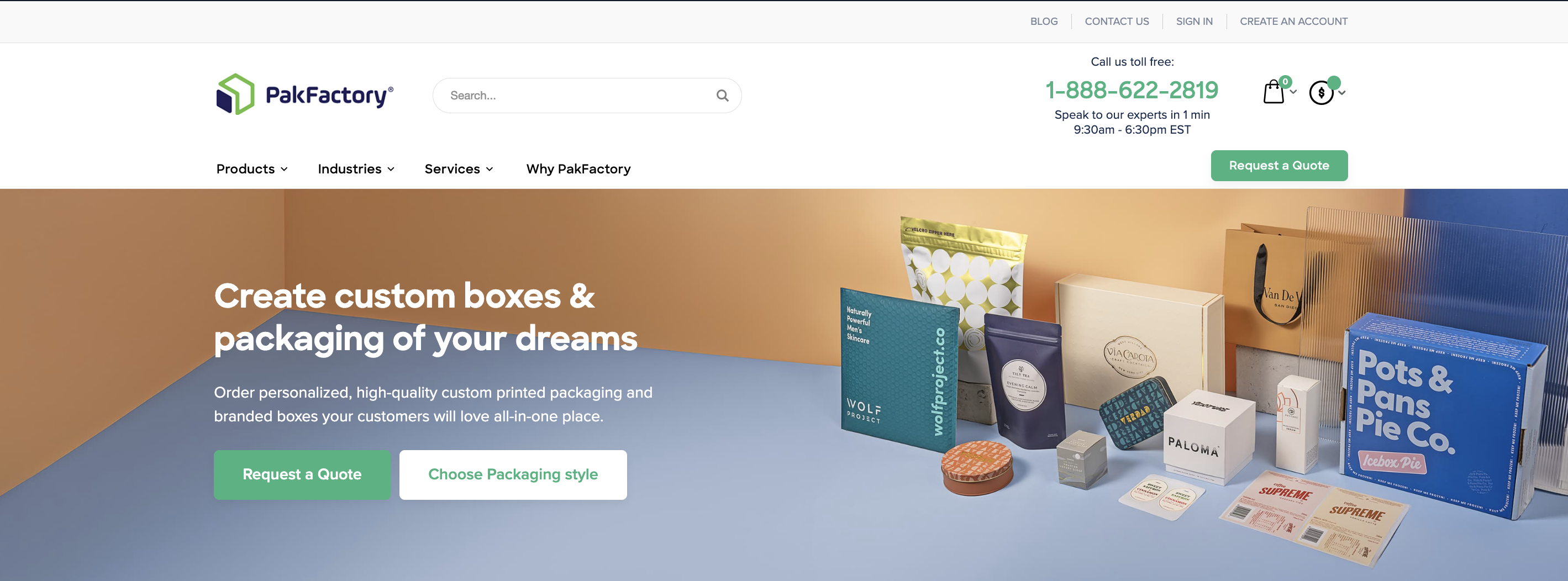 PakFactory – Versatile Custom Packaging Manufacturer