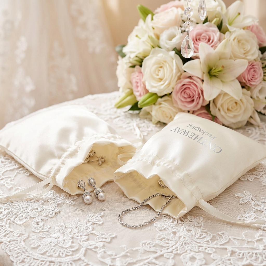 Personalized Satin Jewelry Pouch (2)