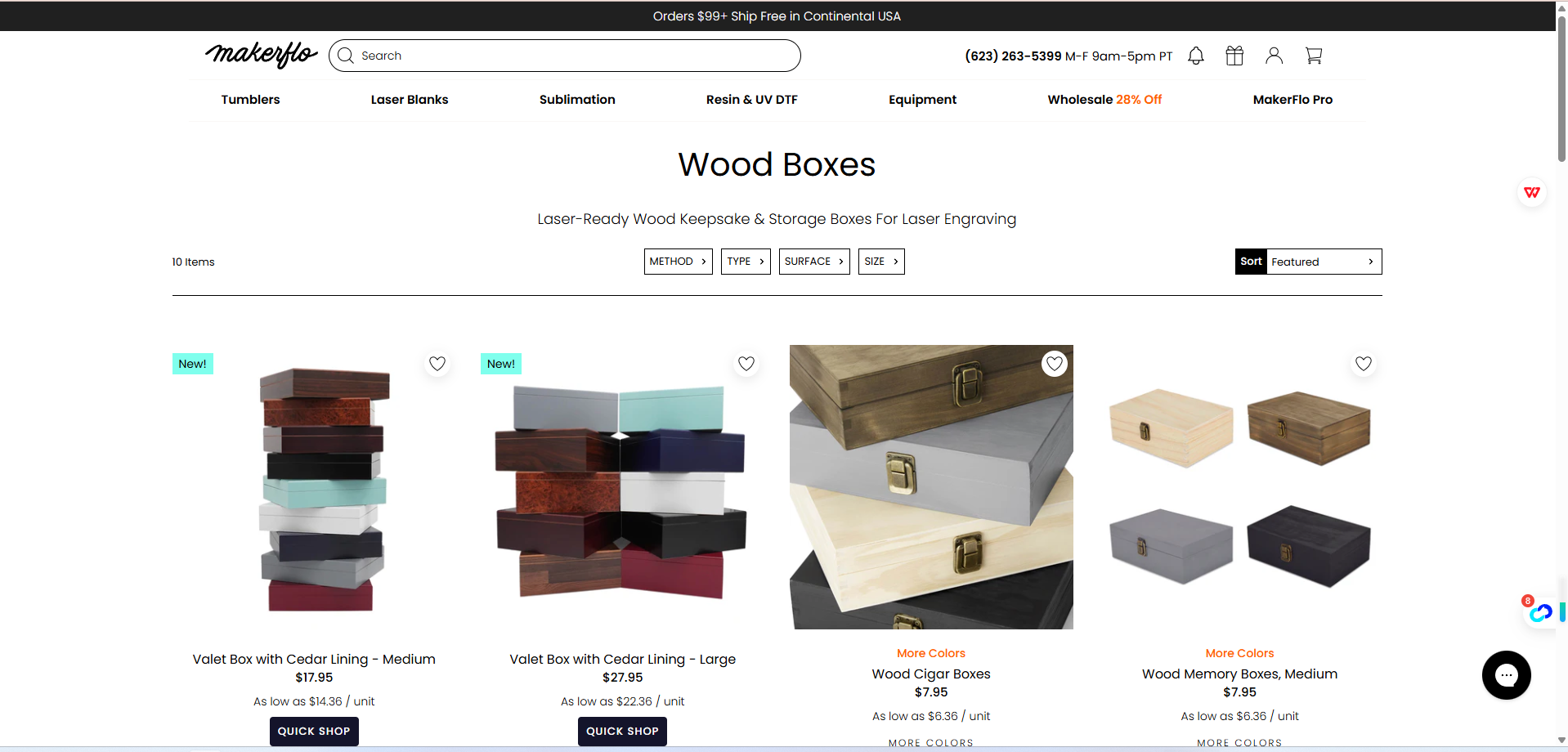 wooden box manufacturer