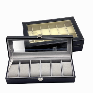 Designed specifically for leather jewelry boxes, it offers ample compartmental space for watches, bracelets, and cufflinks.
