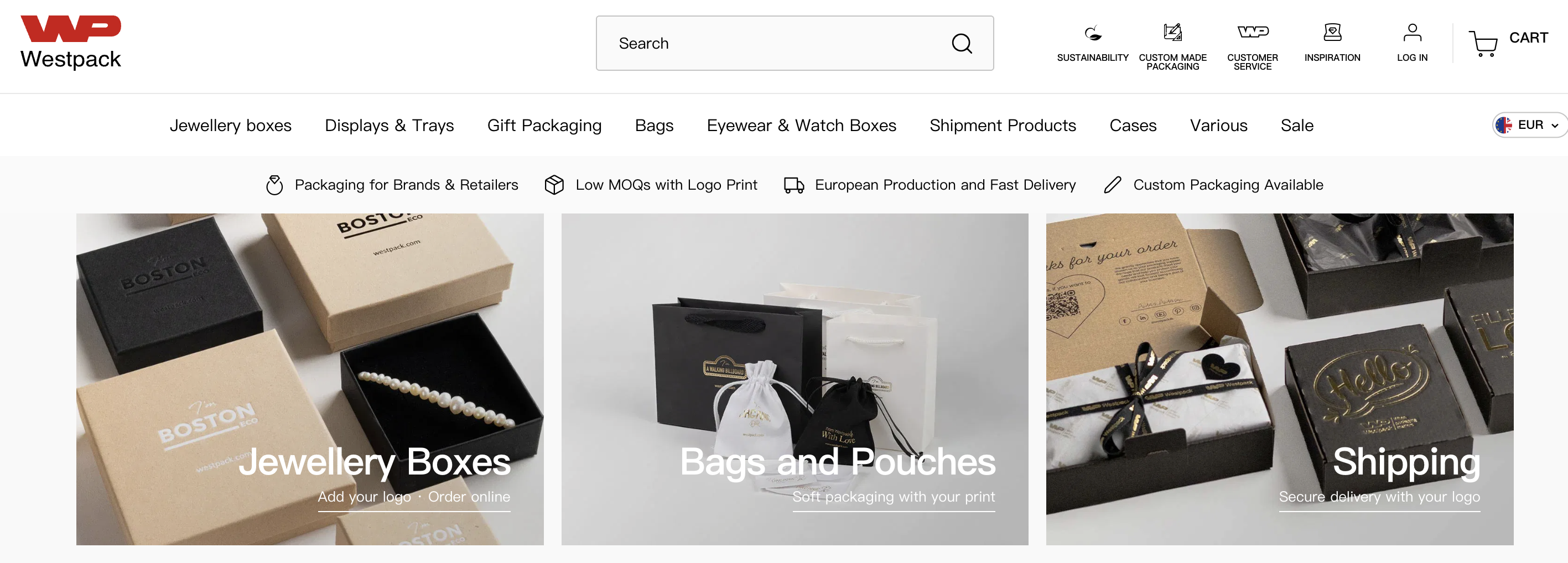 Westpack – Custom Jewelry Packaging with Logo & Branded Boxes