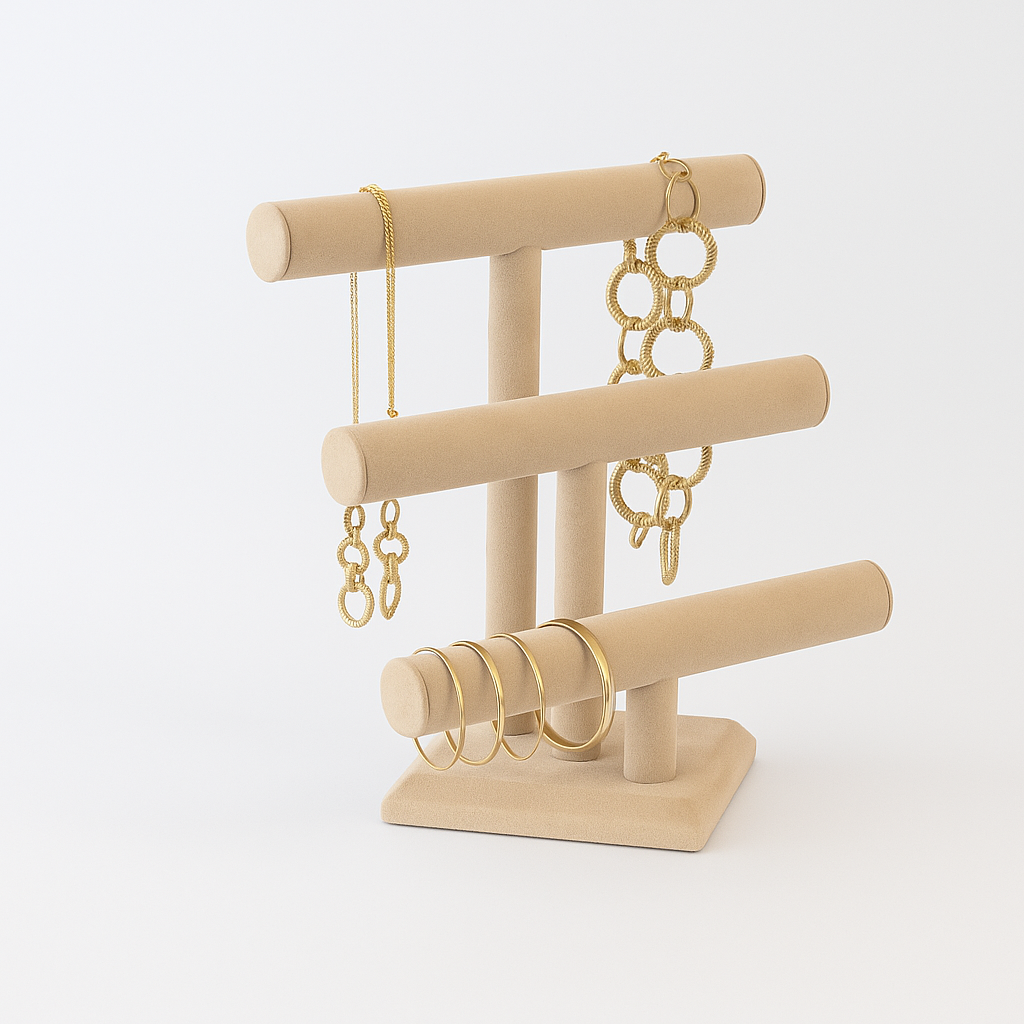 Wholesale wooden necklace display racks for your store