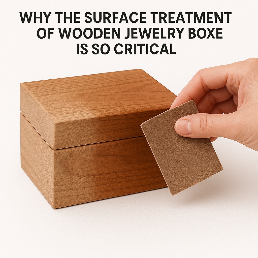 When considering how to finish a wooden jewelry box, surface treatment is an essential consideration. It's not just about enhancing the appearance