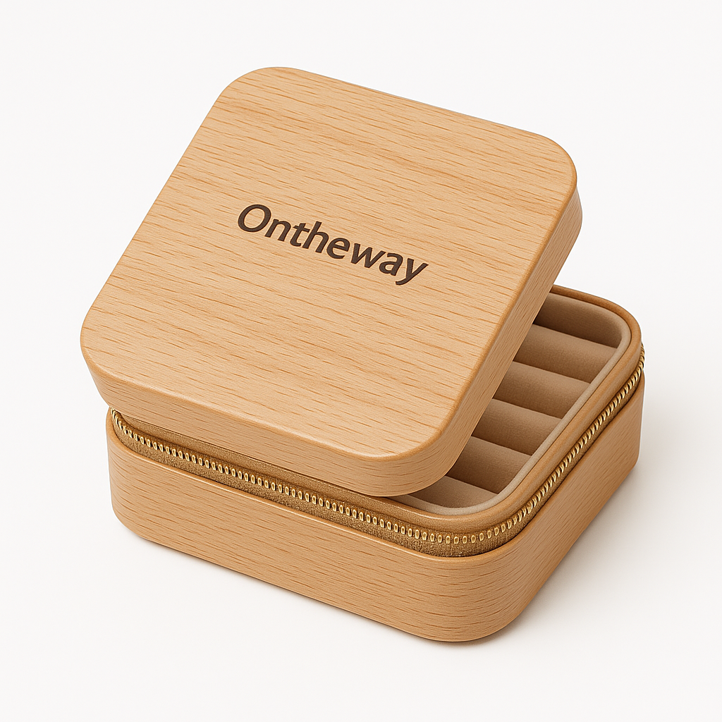 For frequent travelers, the wooden travel jewelry box offers a safe and convenient storage solution.