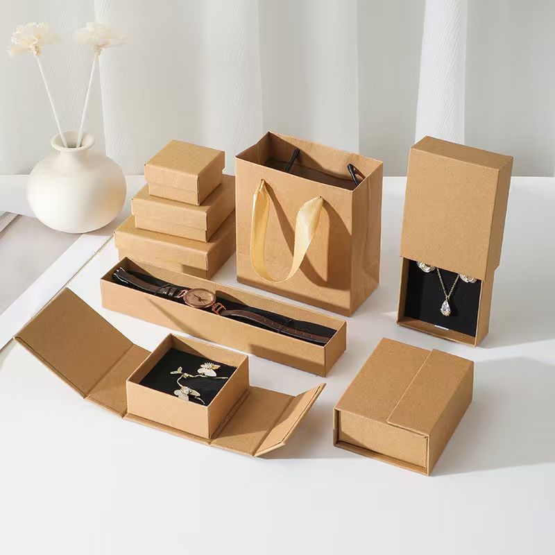 kraft-paper-material-jewelry-box