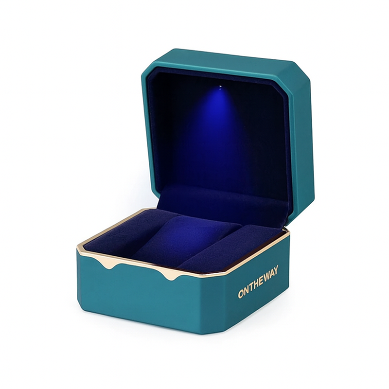 led light watch box