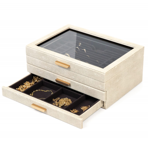 luxury leather jewelry boxes