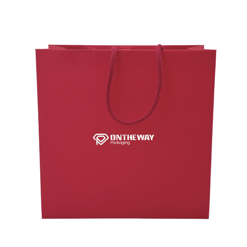 Euro Tote paper bags are sturdy, high-end bags with a reinforced bottom and custom printing - commonly used for fashion, cosmetics and premium retail packaging that requires both style and durability.