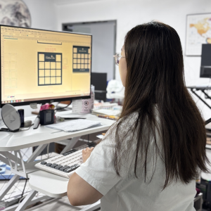 After confirming the design, our design team will create 3D renderings or structural diagrams and produce a sample.